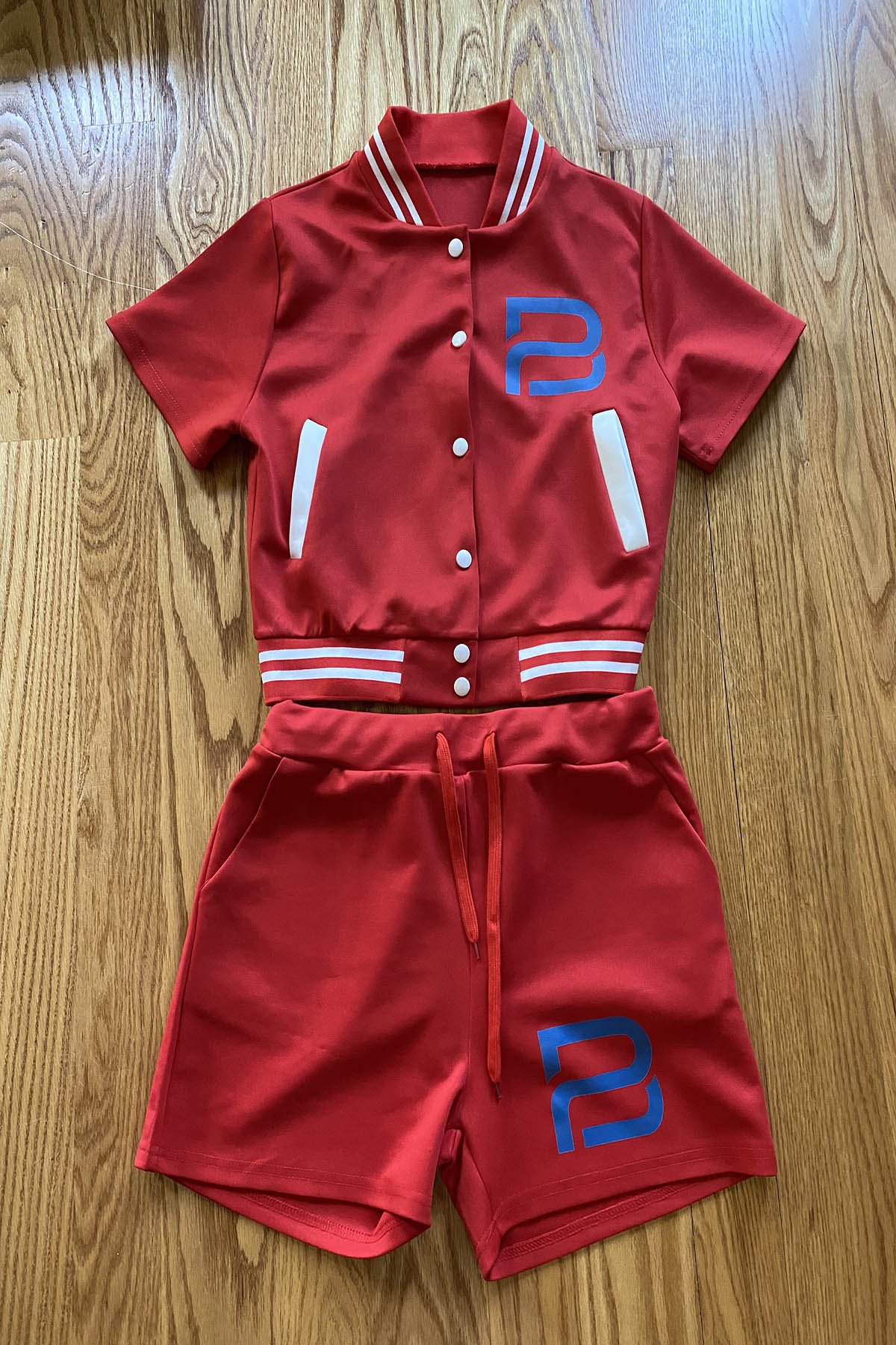 Two-Piece Varsity Short Set