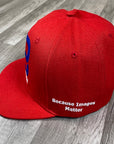 Red Snapback Hat