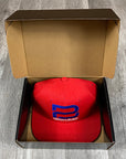 Red Snapback Hat