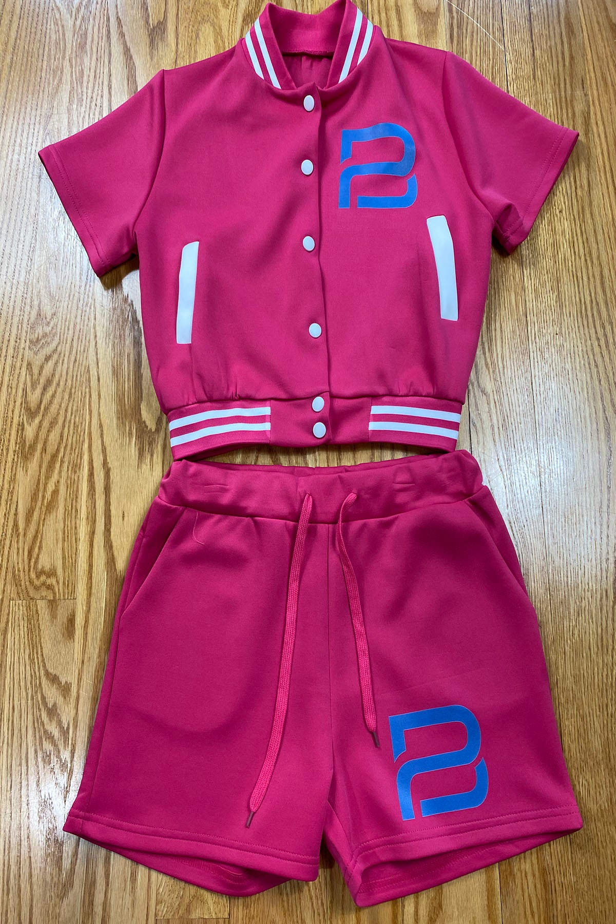 Two-Piece Varsity Short Set