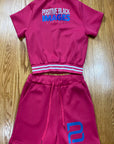 Two-Piece Varsity Short Set